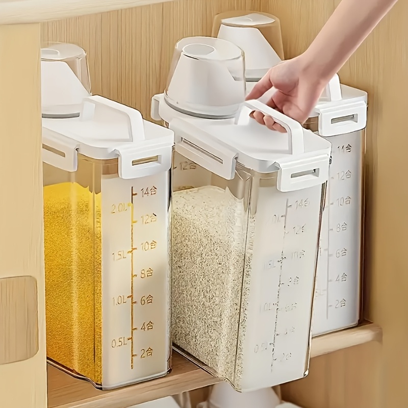 Food Snacks Ideas - 4pcs 5 Pound Rice Sealed Dry