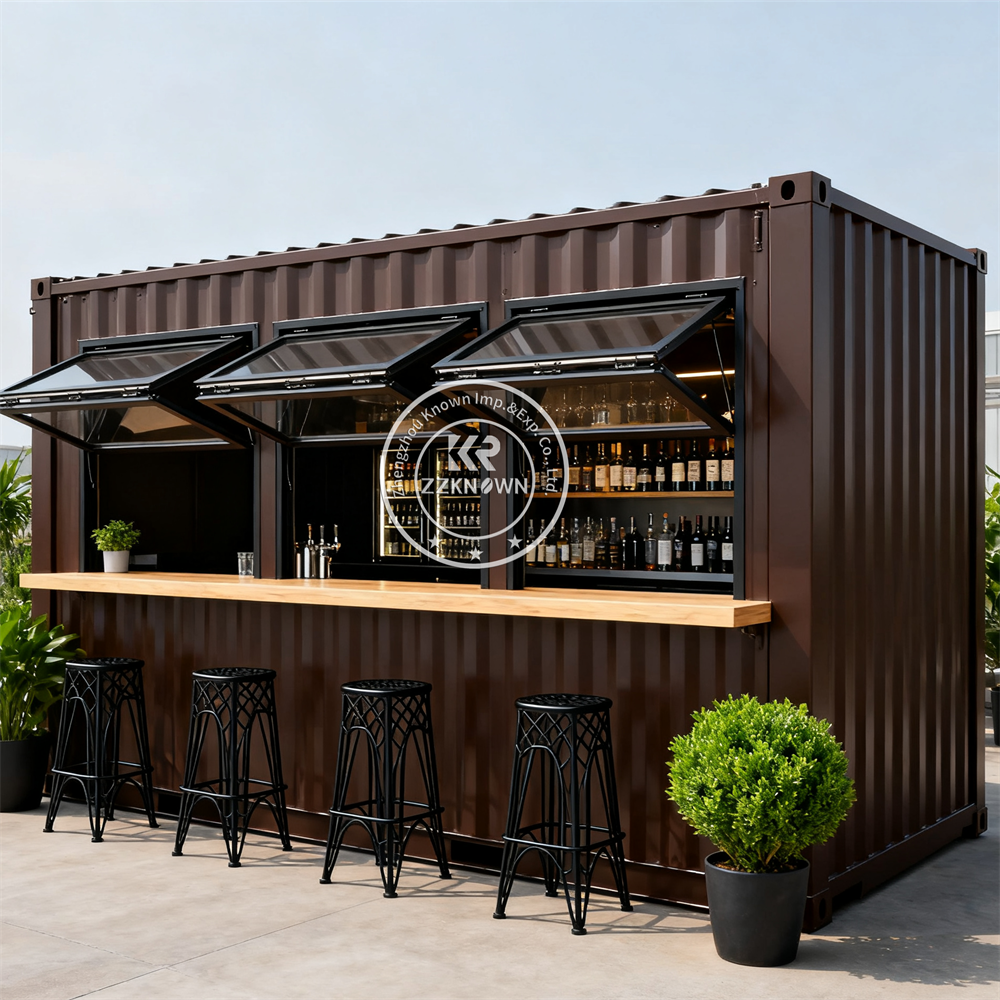 Fast Food With Snacks - Prefabricated Street Bubble Tea Ice Cream
