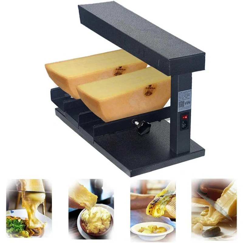 Food & Snacks Coloring - Commercial Double Wheel Cheese Raclette Melter