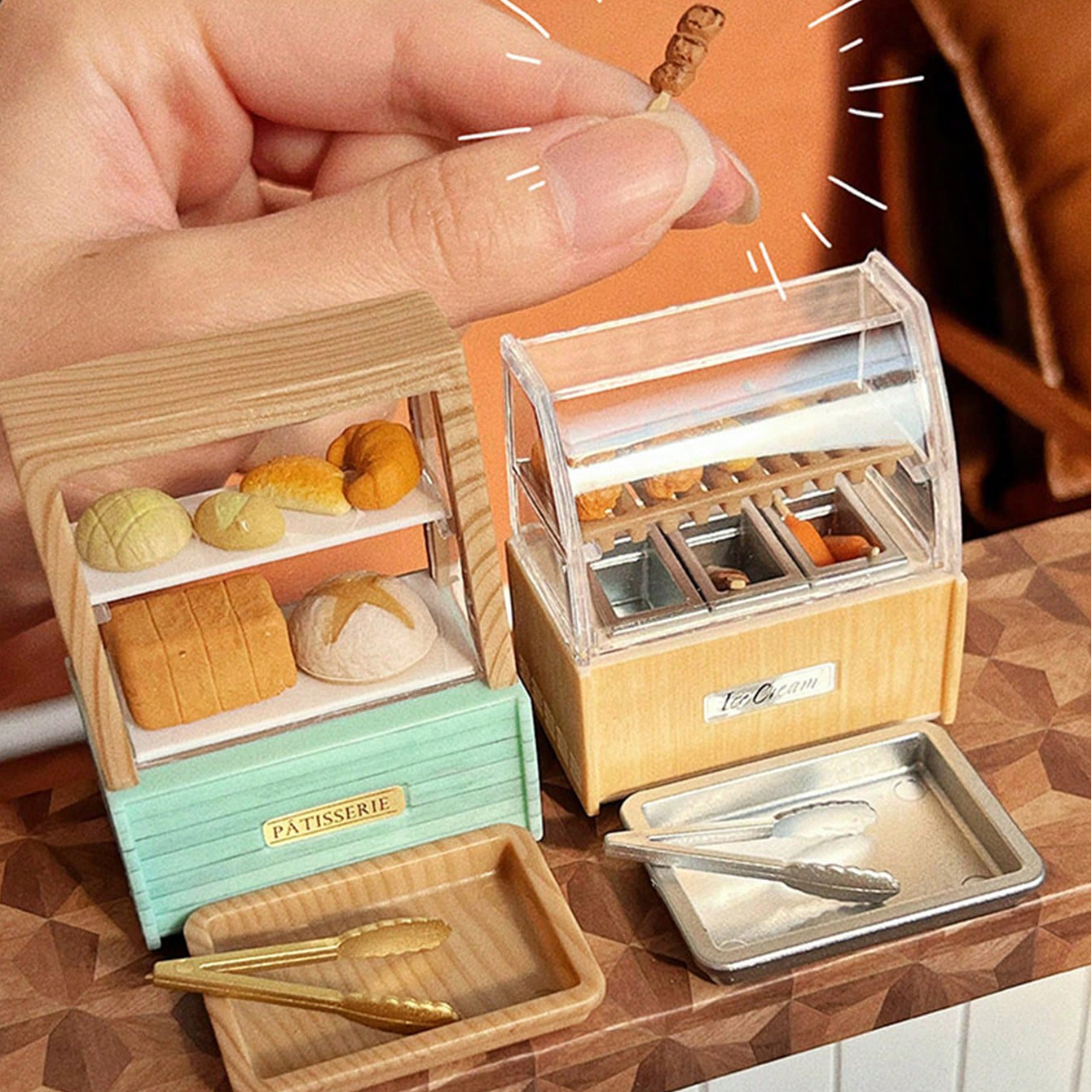 Dollhouse Miniature Bread Cabi – Food Snacks In Usa recenzja i cena