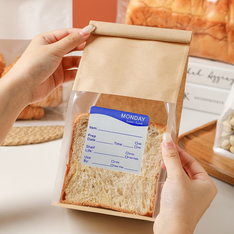 250Pcs/Roll Kitchen Date Food  – Snacks Food Labels recenzja i cena