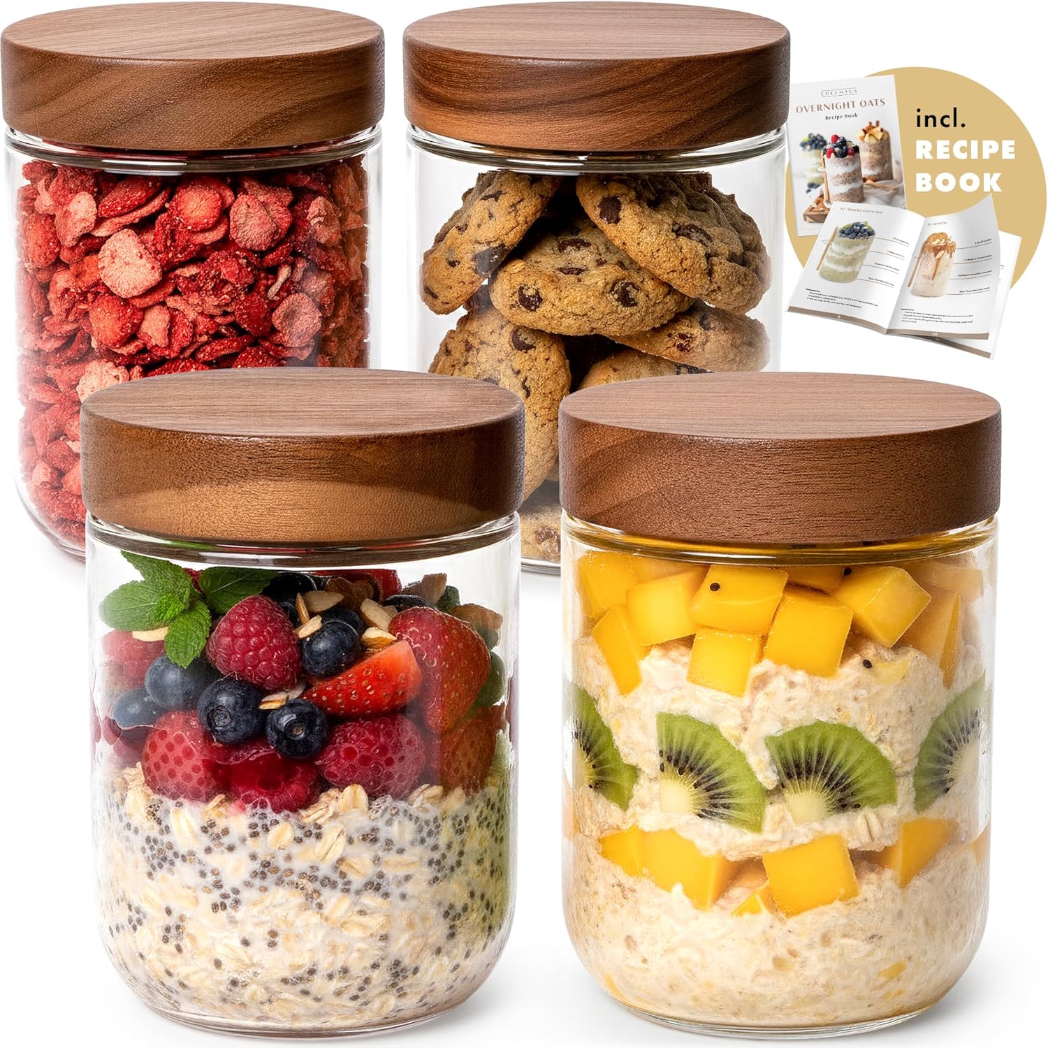 Overnight Oats Containers with – Food X recenzja i cena
