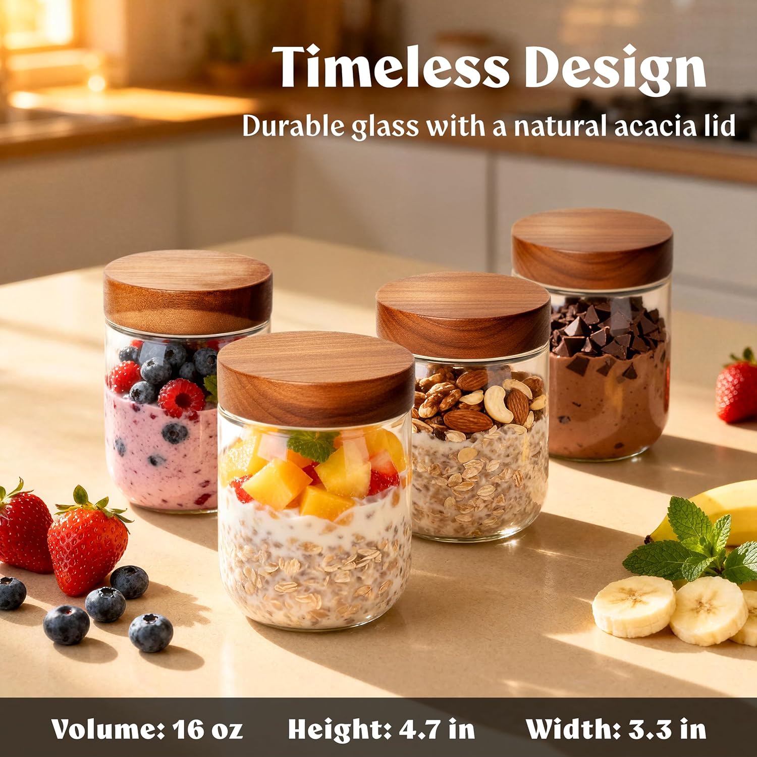 Overnight Oats Containers with – Food X recenzja i cena