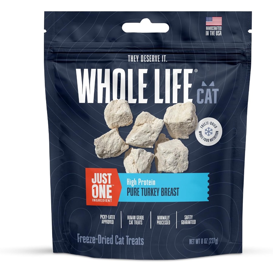 Whole Life Cat Just One Turkey – Food Protein Snacks recenzja i cena