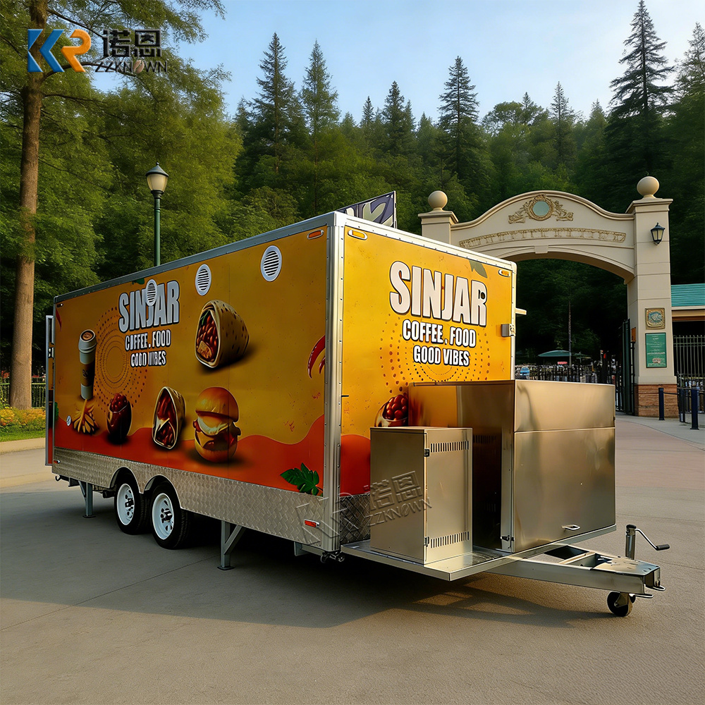 CE DOT Outdoor Food Trailers S – Fast Food With Snacks recenzja i cena