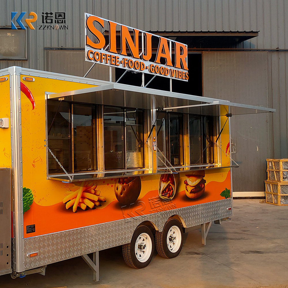 CE DOT Outdoor Food Trailers S – Fast Food With Snacks recenzja i cena