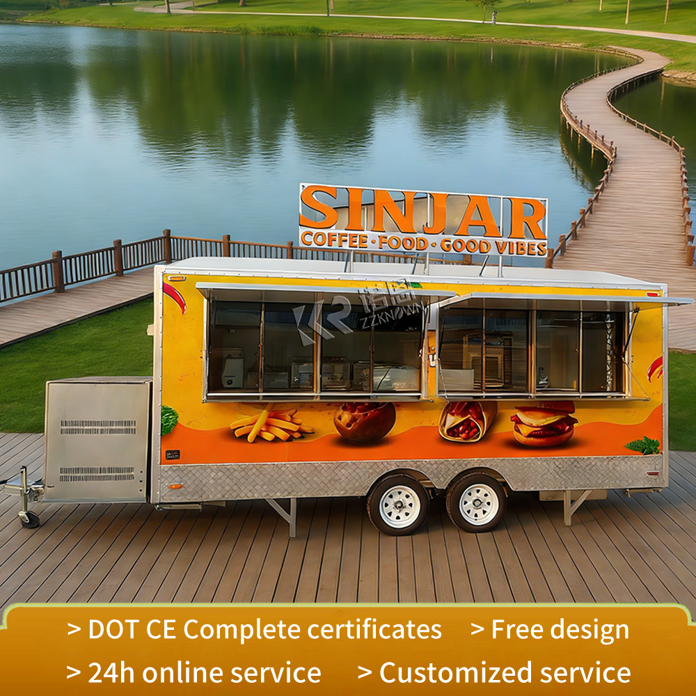 CE DOT Outdoor Food Trailers S – Fast Food With Snacks recenzja i cena