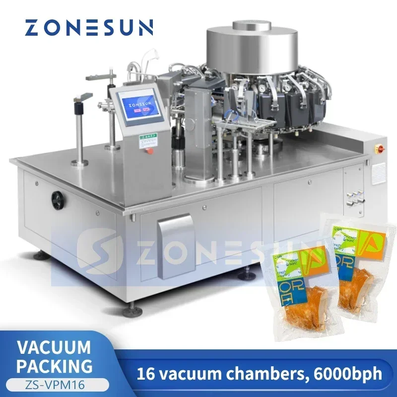 ZONESUN ZS-VPM16 Rotary Vacuum – Food Snacks In Usa recenzja i cena