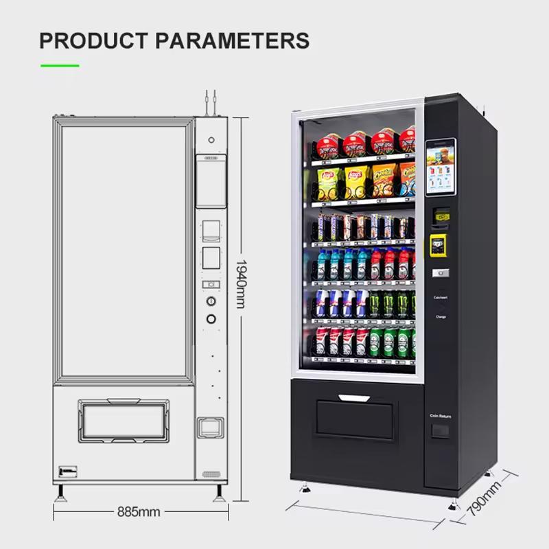 Classic Combo Vending Machine  – Food Snacks In Usa recenzja i cena