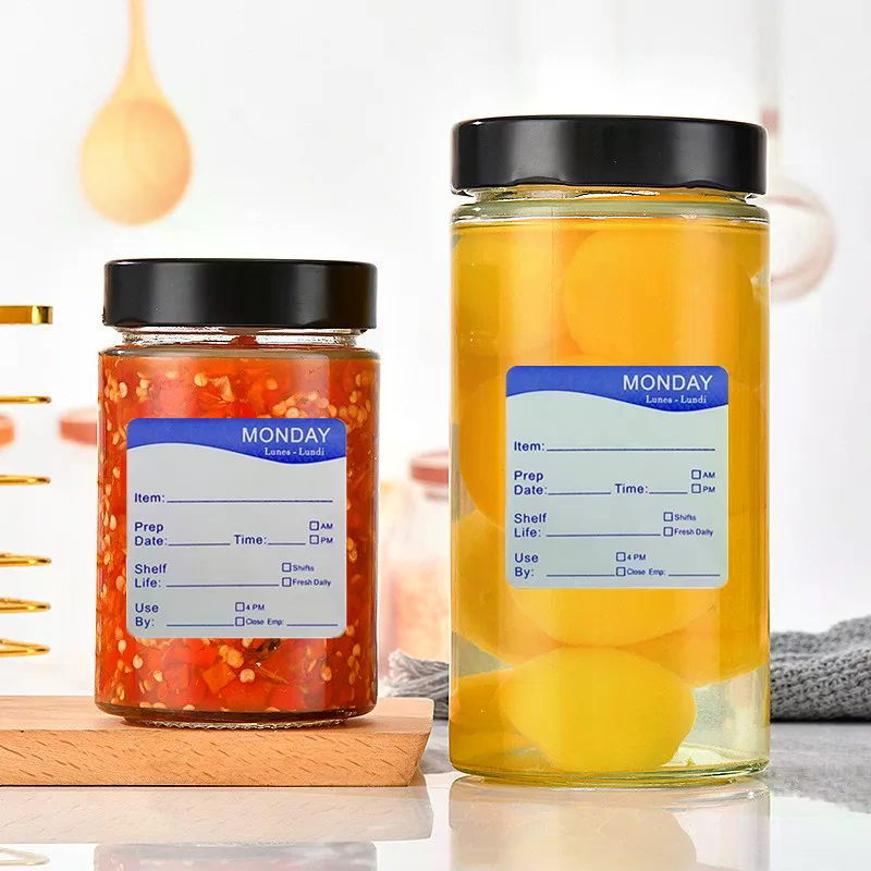 250Pcs/Roll Kitchen Date Food  – Snacks Food Labels recenzja i cena