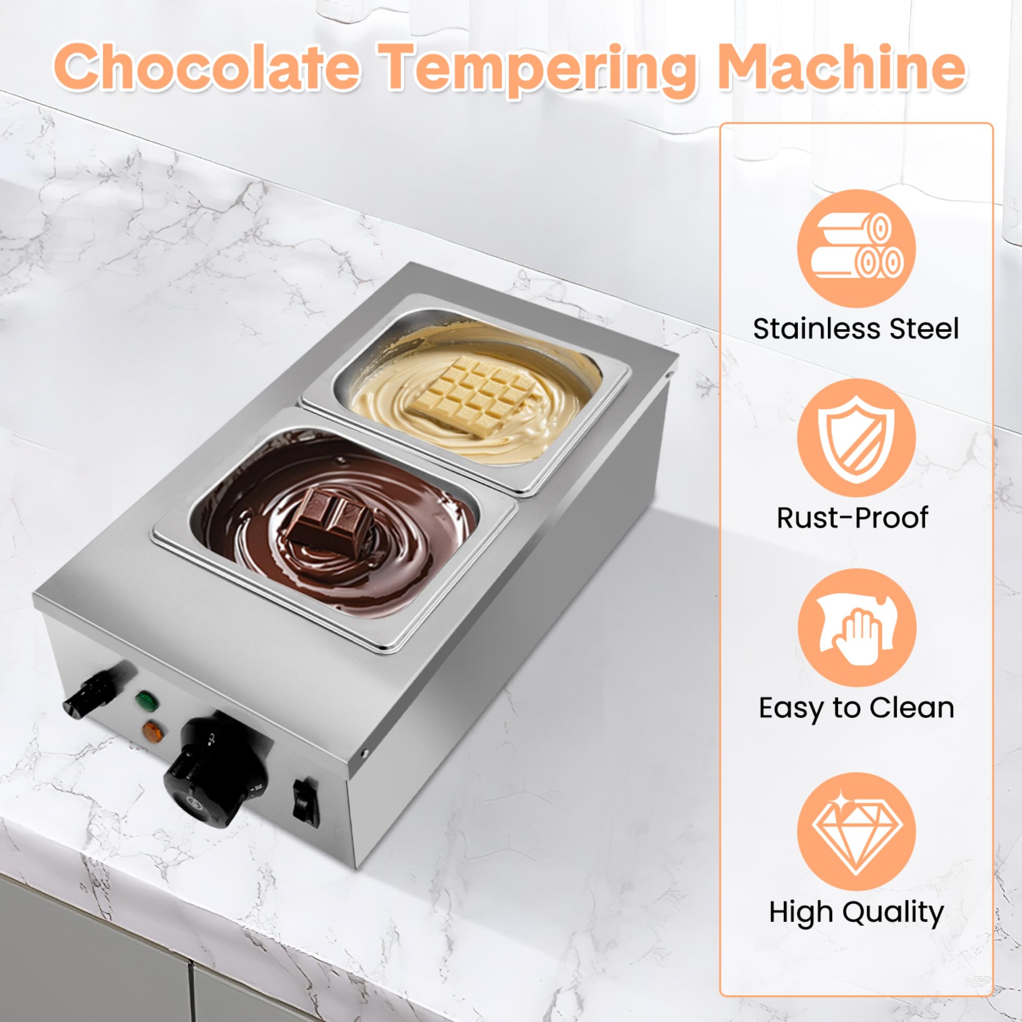2/3-Tank Chocolate Tempering M – Food & Snacks Coloring recenzja i cena