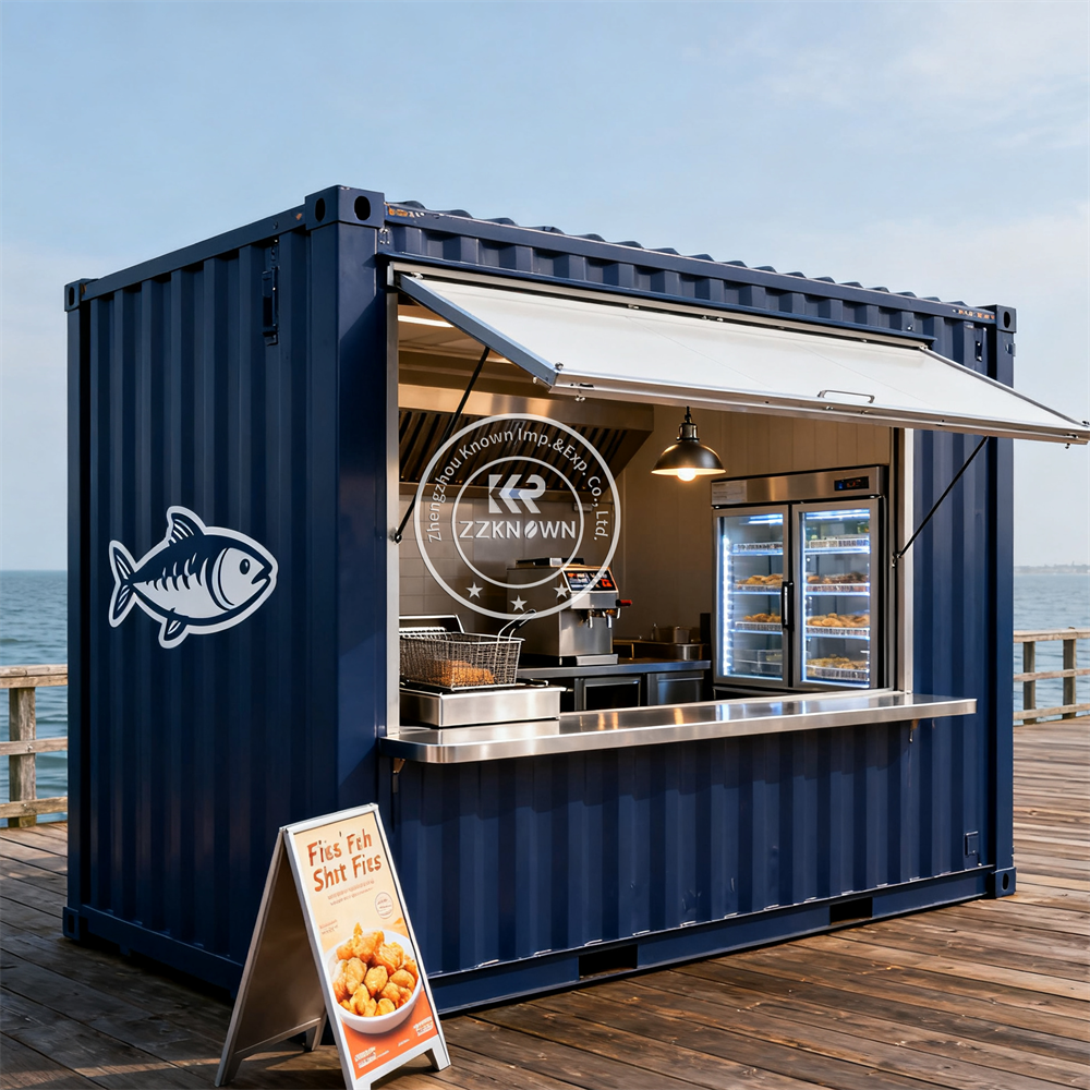 Prefabricated Street Bubble Te – Fast Food With Snacks recenzja i cena