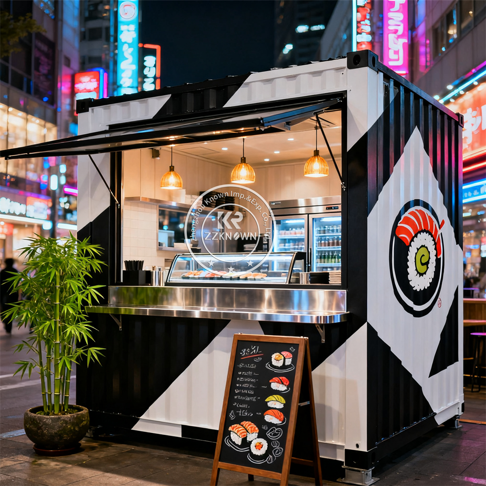 Prefabricated Street Bubble Te – Fast Food With Snacks recenzja i cena