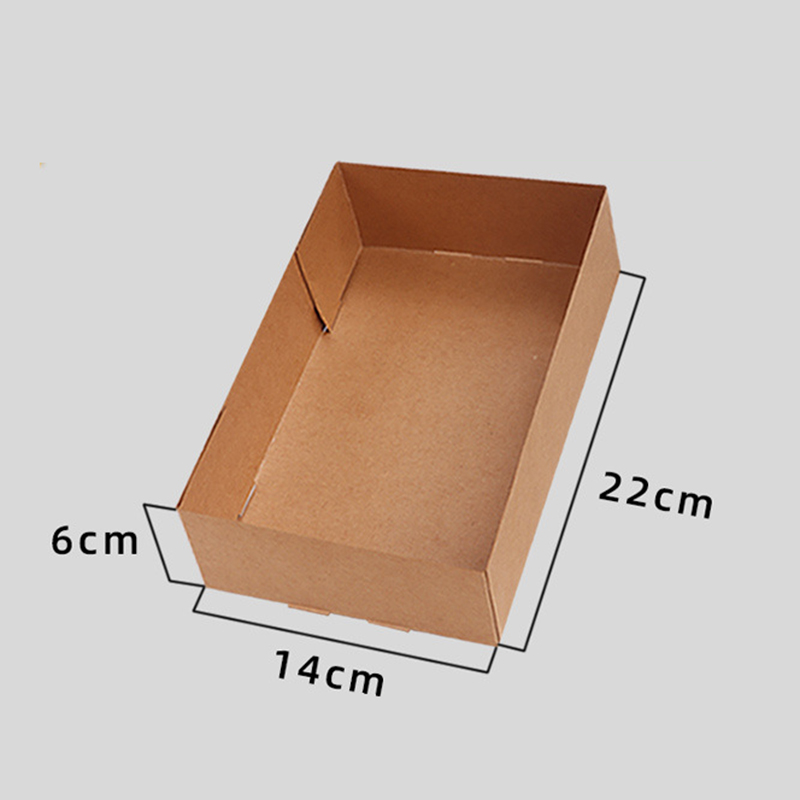 20/50Pcs Kraft Paper Food Tray – Fast Food With Snacks recenzja i cena
