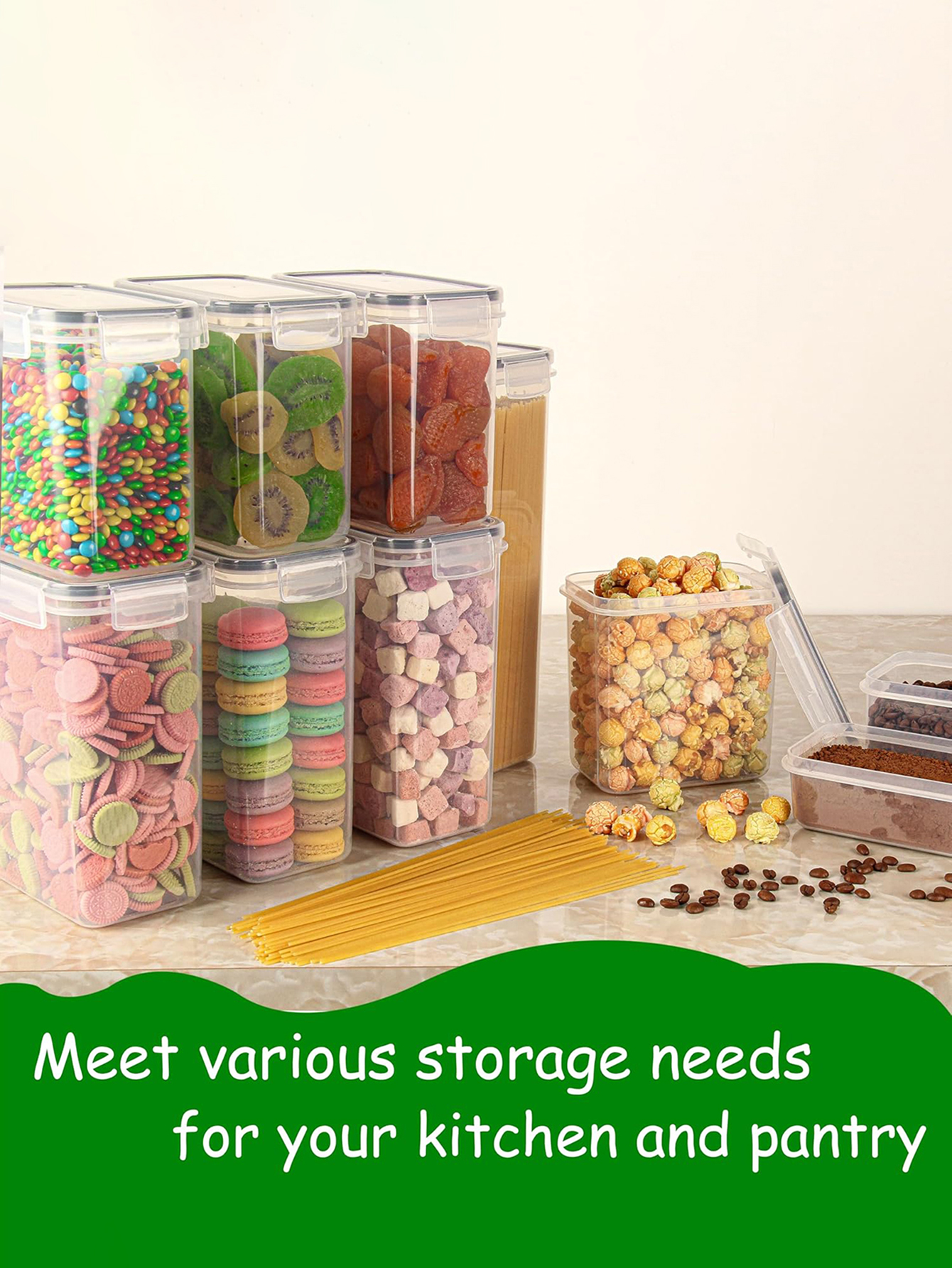 42PCS-Kitchen,Airtight food st – Snacks Food Labels recenzja i cena