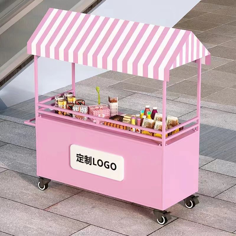 custom.Move Market Stall Cart  – Food Snacks To Sell recenzja i cena