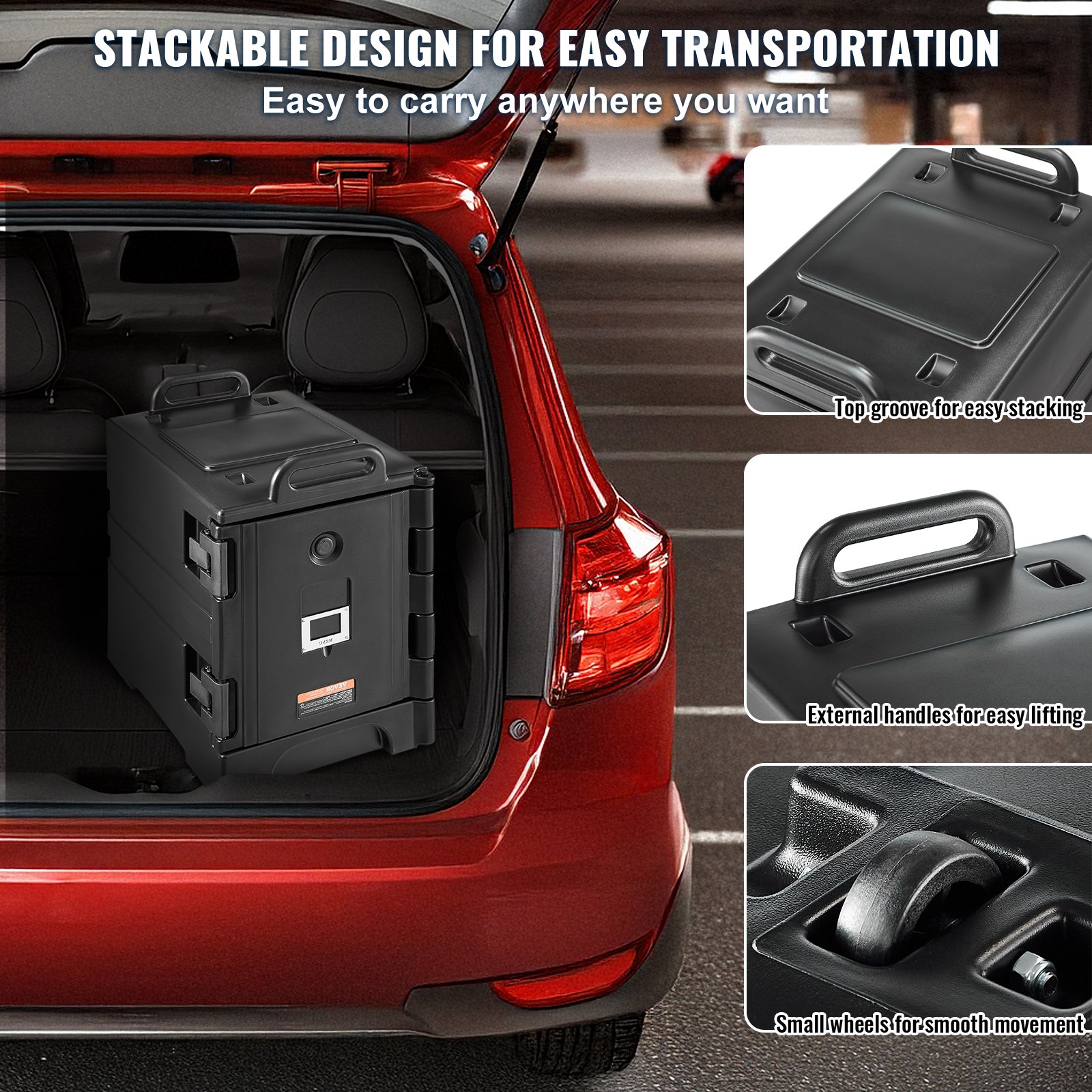 Insulated Food Pan Carrier, 81 – Food X recenzja i cena