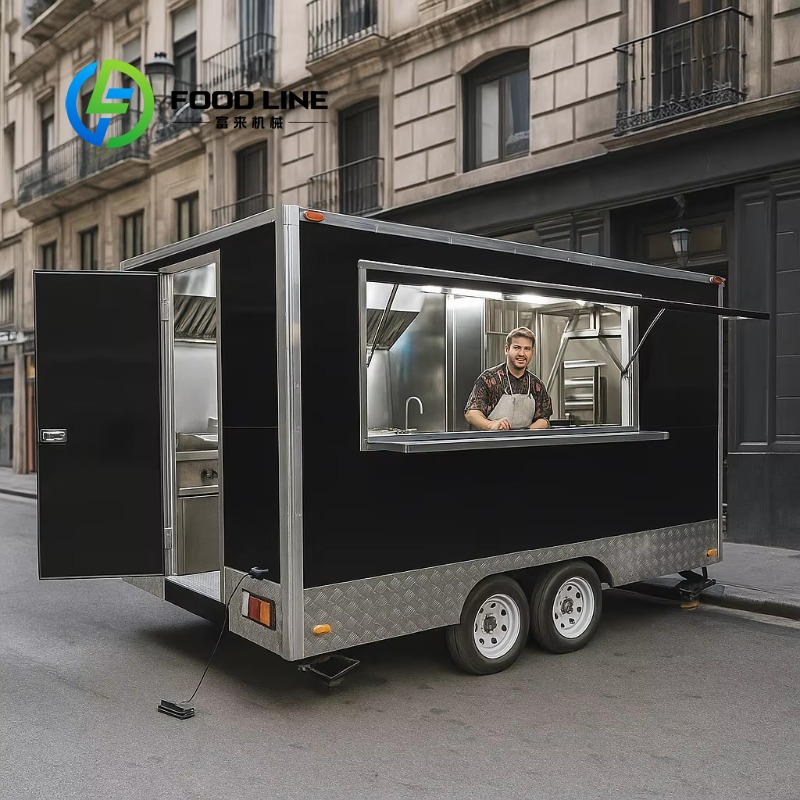 Customized Mobile Kitchen Outd – Fast Food With Snacks recenzja i cena