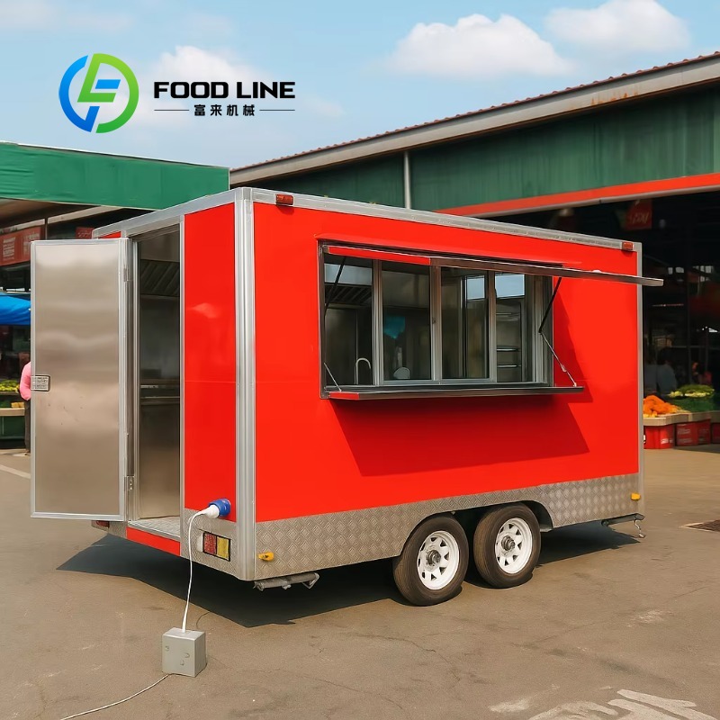 Customized Mobile Kitchen Outd – Fast Food With Snacks recenzja i cena