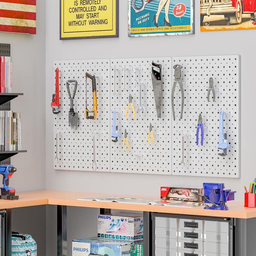 Metal Pegboard Panels, 16 x 12 – Food X recenzja i cena
