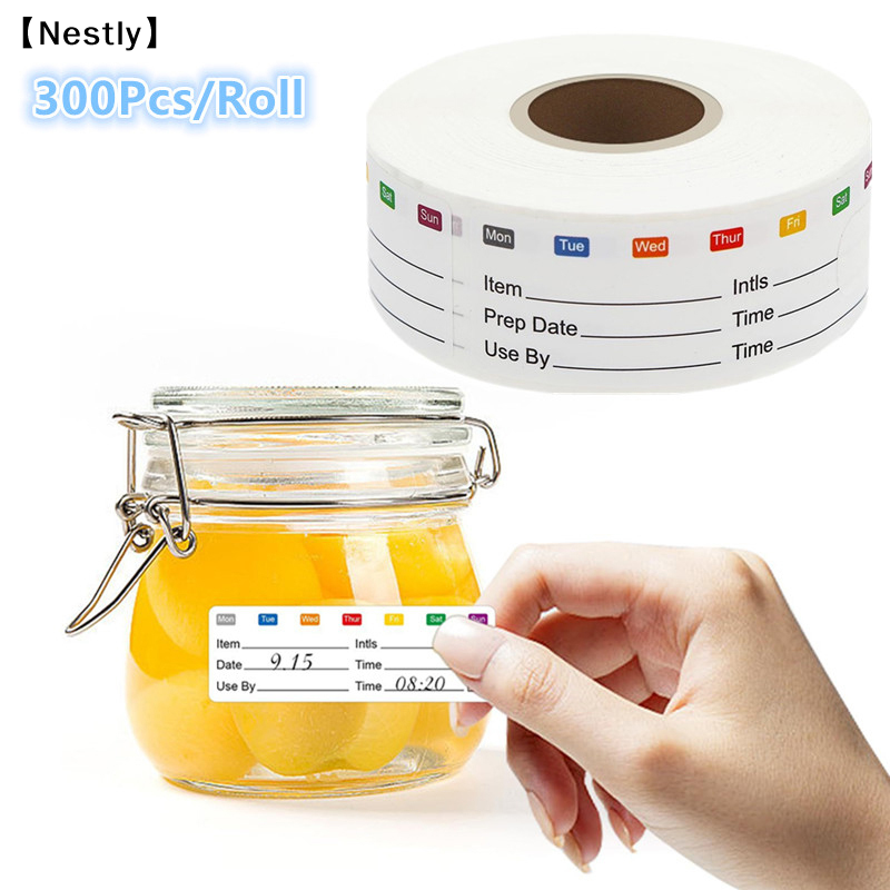 300Pcs/Roll Kitchen Date Food  – Snacks Food Labels recenzja i cena