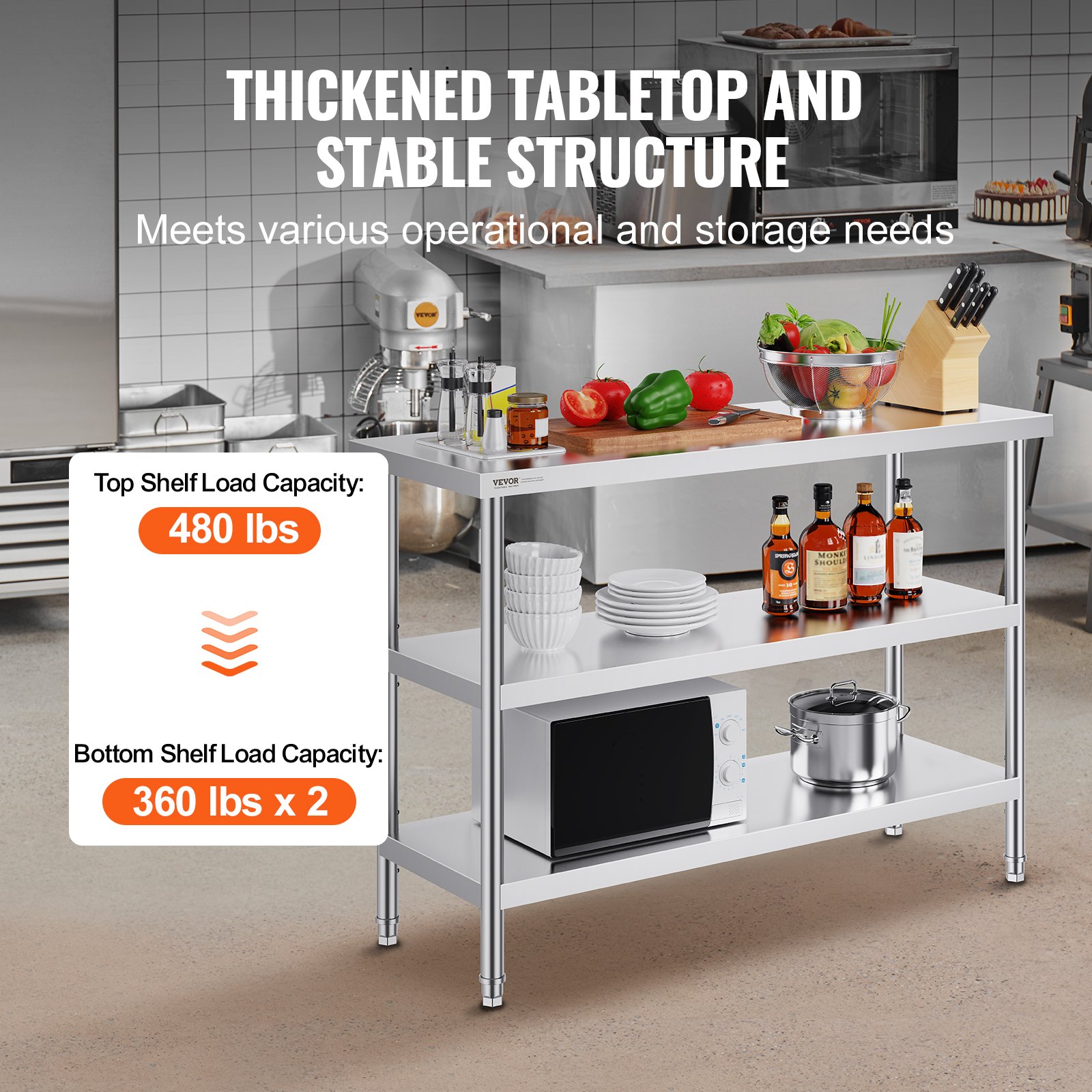 Stainless Steel Food Prep Tabl – Food X recenzja i cena
