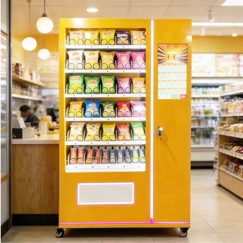 Automatic Snack Vending Machin – Food Snacks In Usa recenzja i cena