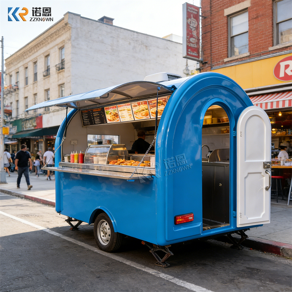 Commercial Fast Food Trailer M – Fast Food With Snacks recenzja i cena