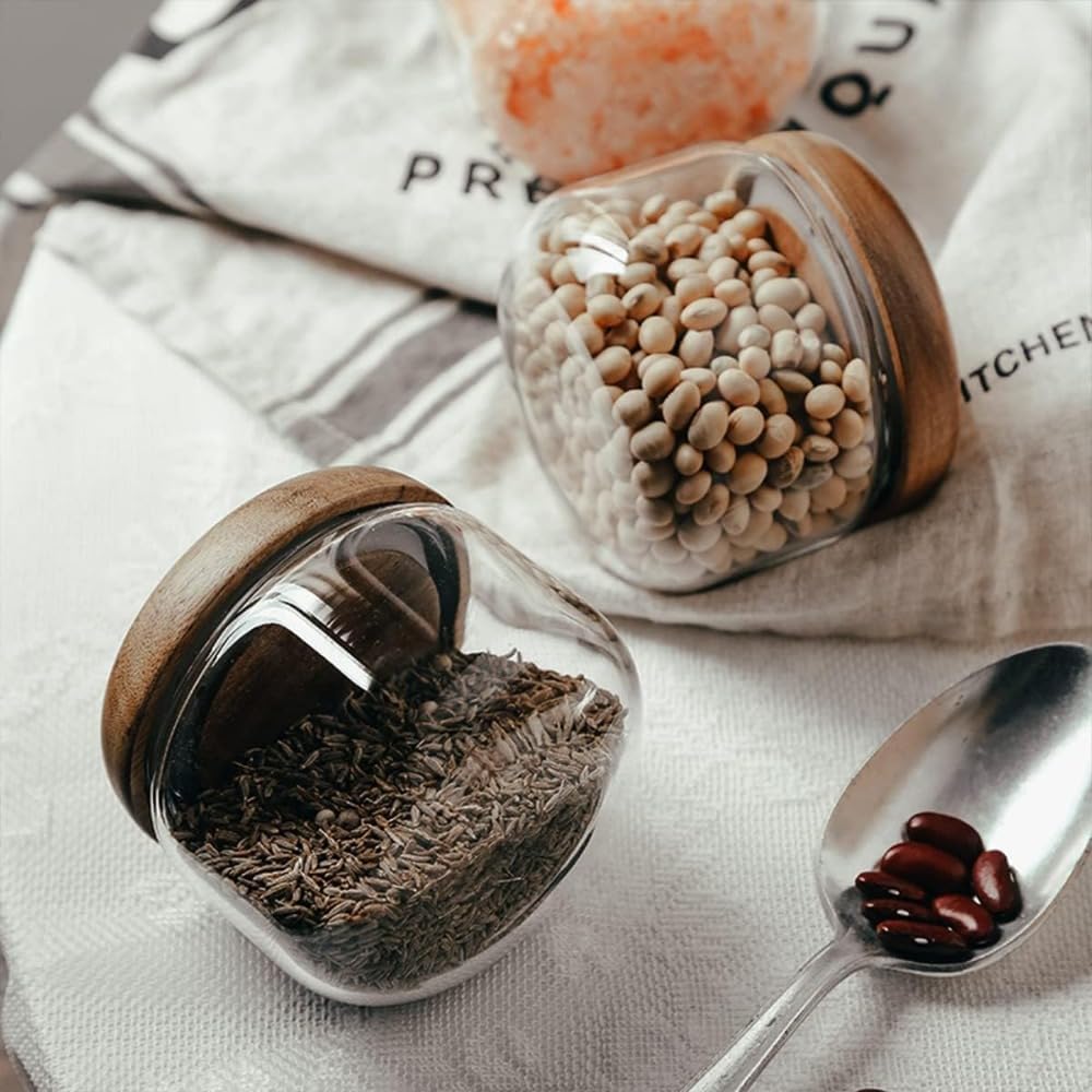 Glass Food  Containers with Wo – Food X recenzja i cena