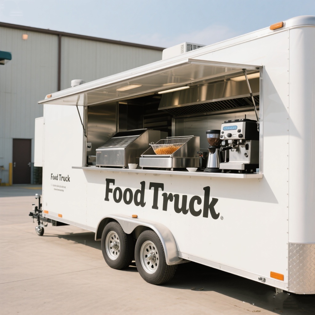 Mobile Food Truck With Full Ki – Fast Food With Snacks recenzja i cena