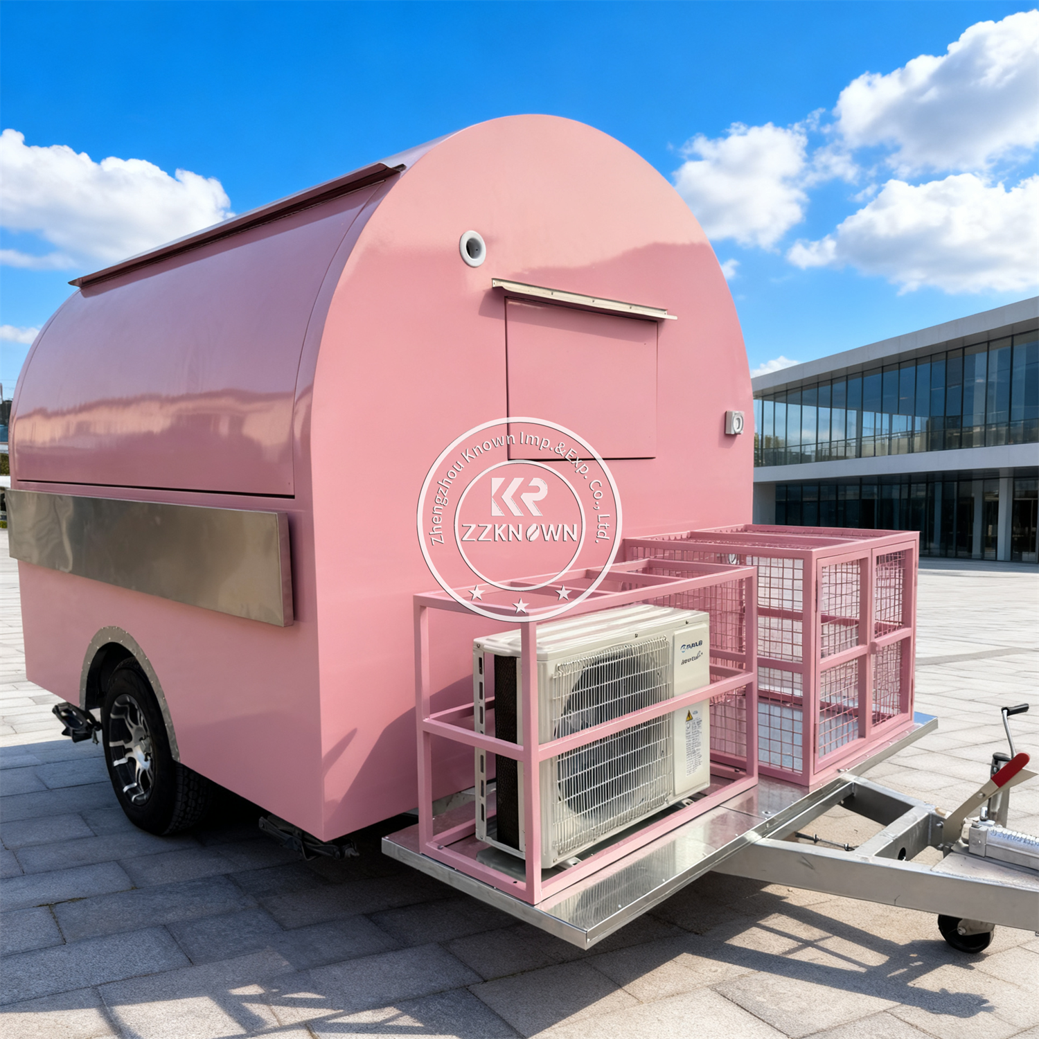 Outdoor Food Trailer Street Pi – Fast Food With Snacks recenzja i cena
