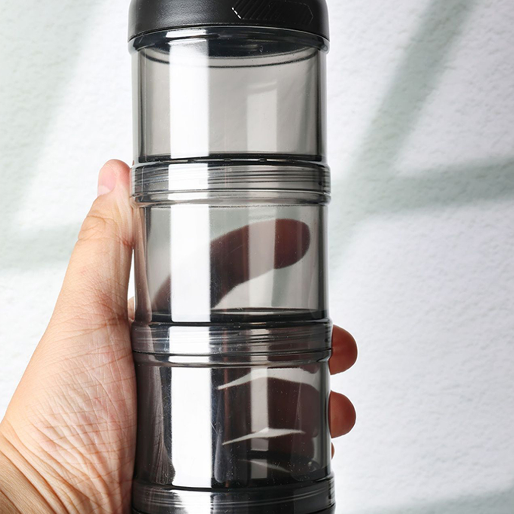 Portable 3-Layer Powder Dispen – Food Protein Snacks recenzja i cena